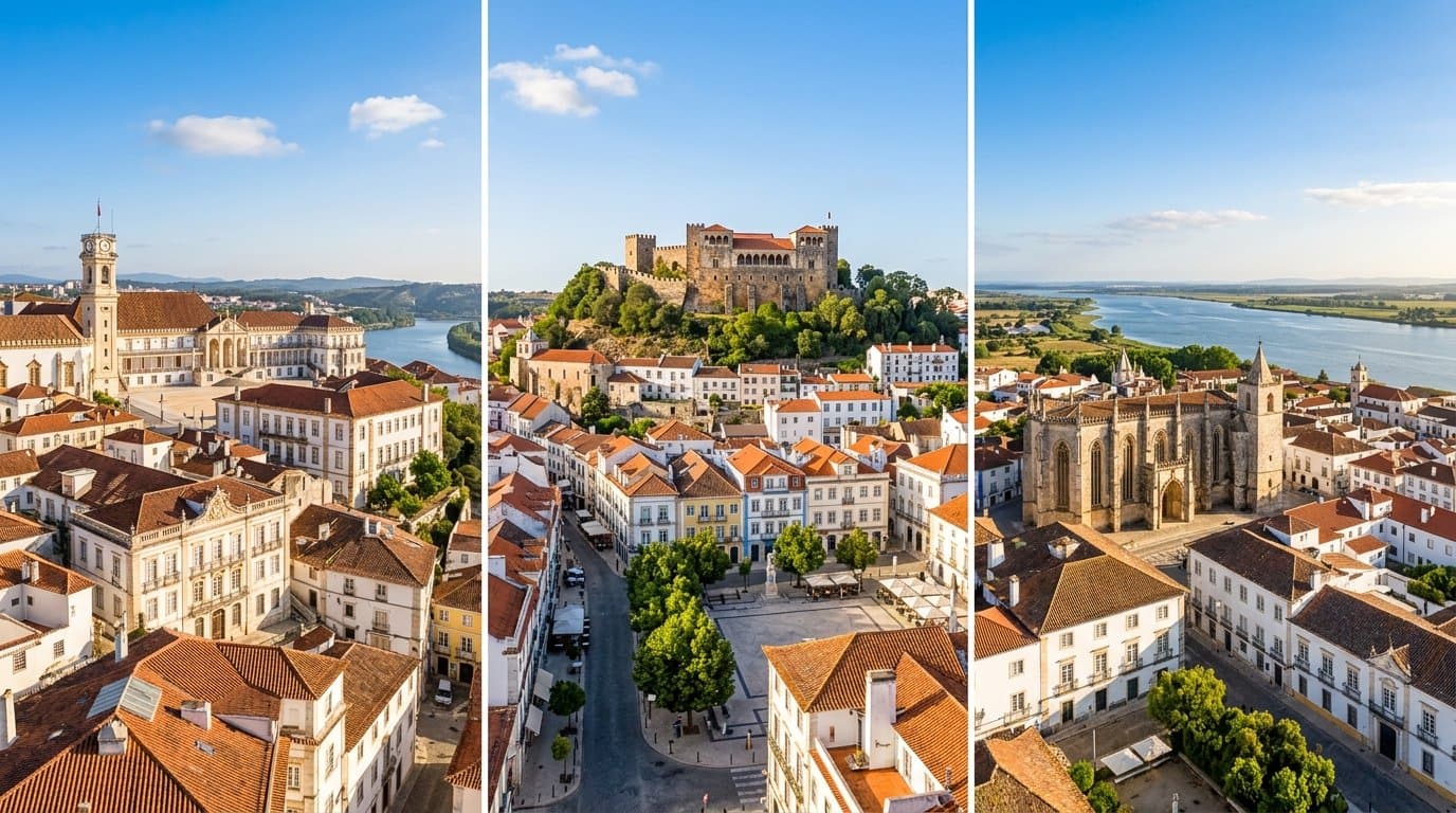 Vivir en el centro de Portugal: Coimbra, Leiria y Santarém