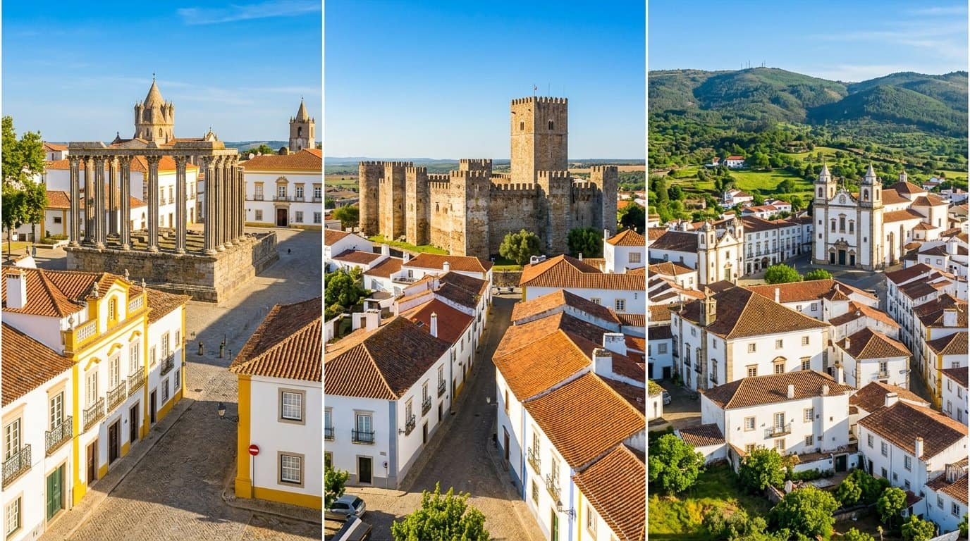 Vivir en el Alentejo: Évora, Beja y Portalegre